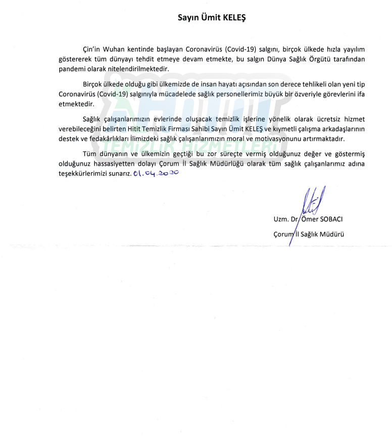 Hitit-Temizlik Basında Biz